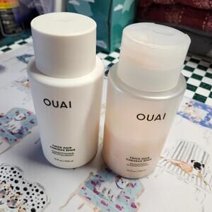 Highly Scented OUAI Thick Hair Shampoo and Conditioner Set - 10 fl‎ oz / 300 ml